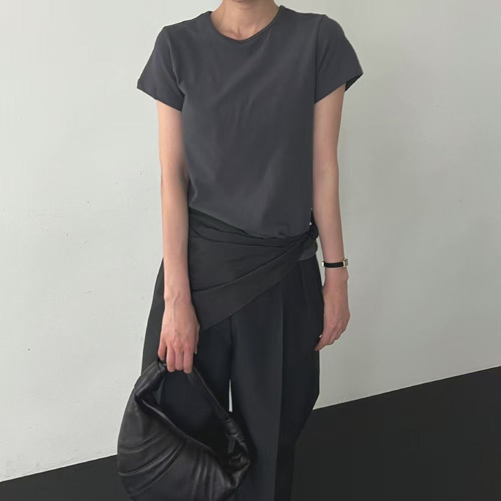 Lamagie Femme // 簡約百搭圓領短袖T 五色入
